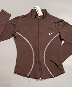 سویشرت قهوه ای نواری